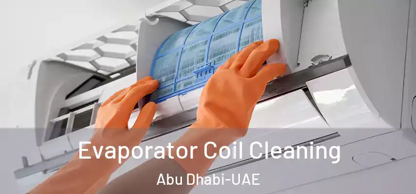 Evaporator Coil Cleaning Abu Dhabi-UAE