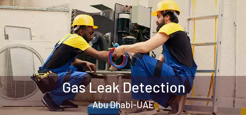 Gas Leak Detection Abu Dhabi-UAE