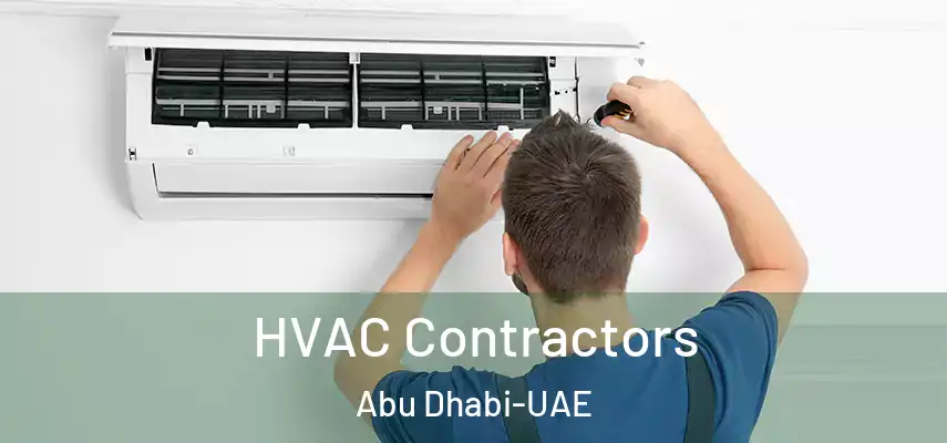 HVAC Contractors Abu Dhabi-UAE